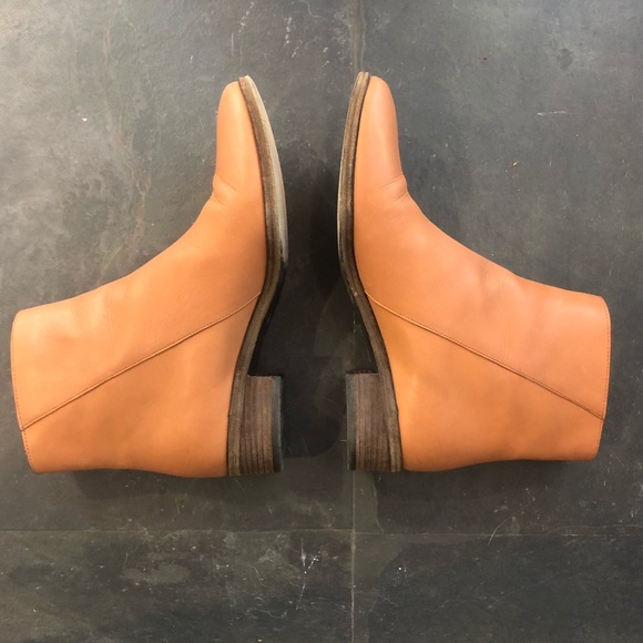 See by Chloe exposed zip leather ankle boots